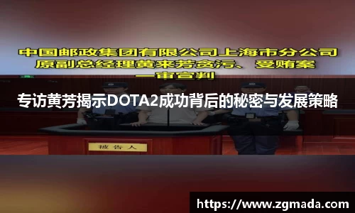 专访黄芳揭示DOTA2成功背后的秘密与发展策略